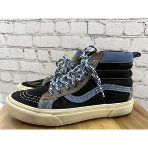 VANS X VSSL SK8-HI‎ MTE LX Hiker Sneakerboot Men's 7 Black  Blue Brown